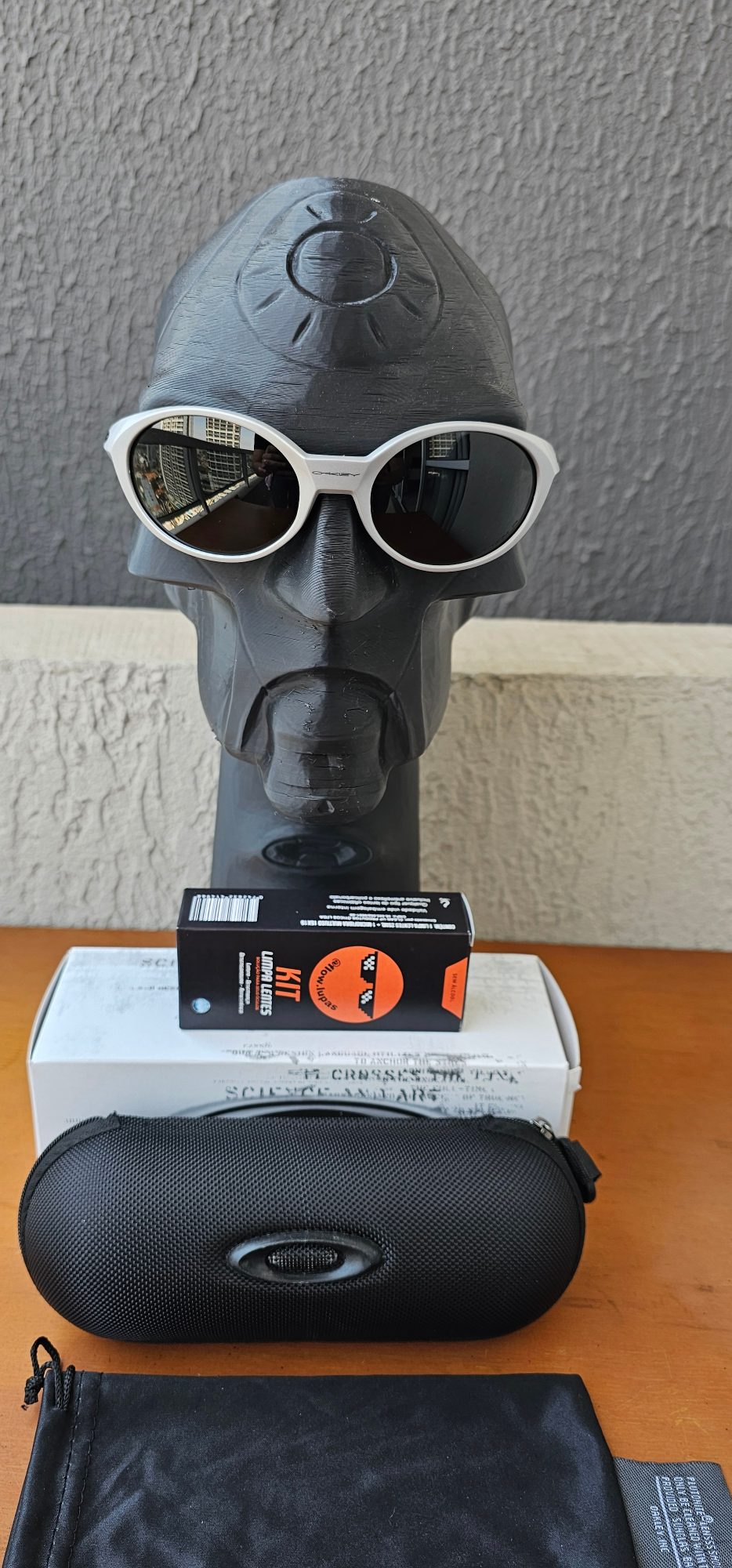 Eye Jacket Armação Cinza/Preta