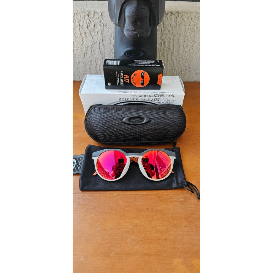 HSTN Armação Cinza Laranja