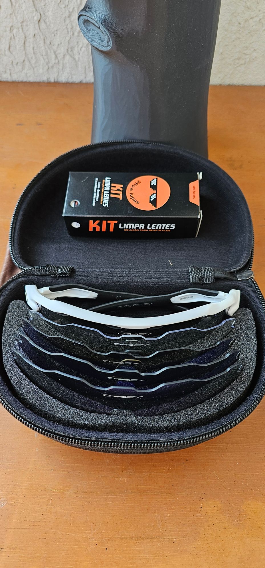 Radar EV - Armação Branca - Kit 5 Lentes