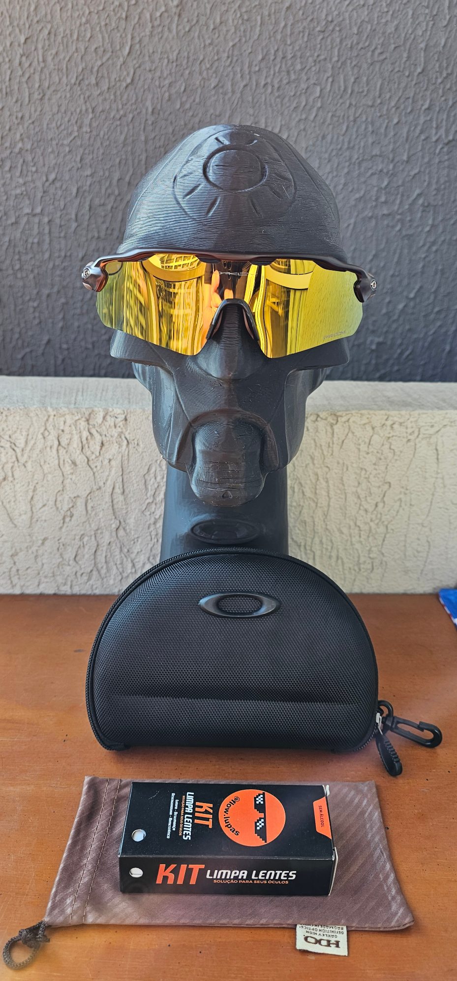 Radar EV - Armação Marrom - Kit 5 Lentes