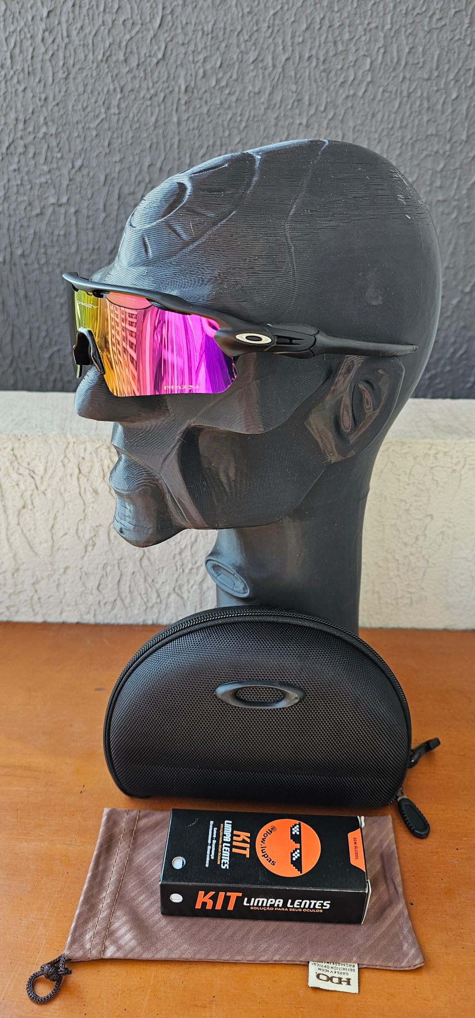 Radar EV - Armação Preto - Kit 5 Lentes