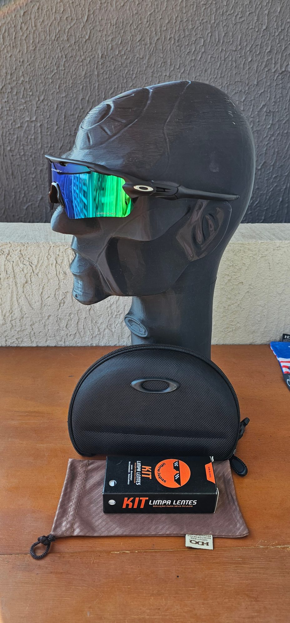 Radar EV - Armação Preto - Kit 5 Lentes